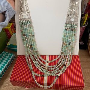 Cleopatra stone necklace
